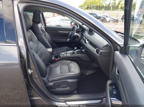 JM3KFBDM2J1404498 2018 MAZDA CX-5 Gray Вид салону спереду