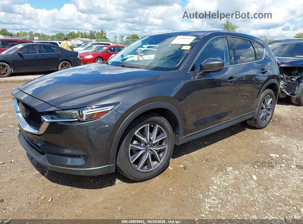 JM3KFBDM2J1404498 2018 MAZDA CX-5 Gray Передня ліва чверть