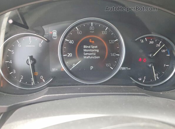JM3KFBDM2K0540525 2019 MAZDA CX-5 Silver Widok zestawu wskaźników