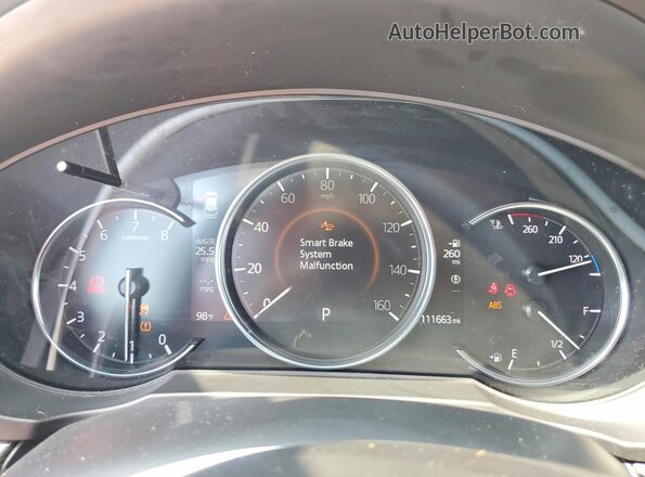 JM3KFBDM2L1802880 2020 MAZDA CX-5 Красный Вид щитка приборов