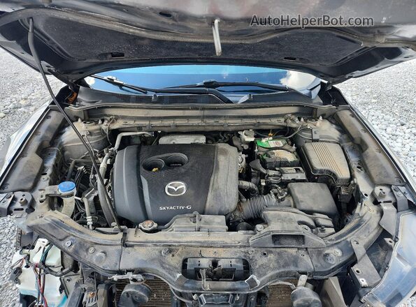 JM3KFBDM2M0414166 2021 MAZDA CX-5 Gray ძრავის განყოფილების ხედი