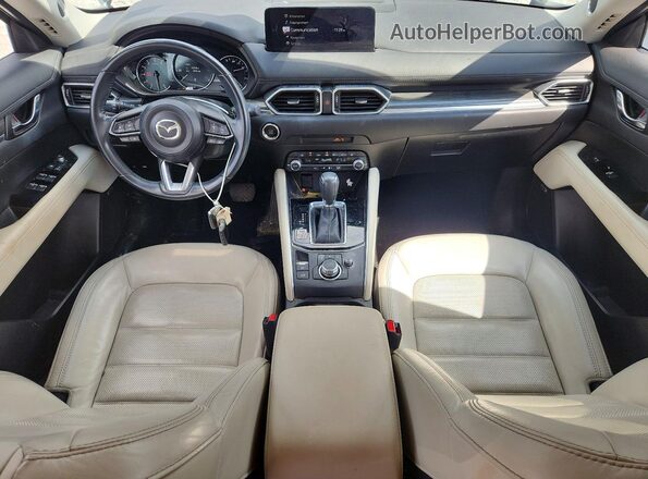 JM3KFBDM2M0414166 2021 MAZDA CX-5 Gray წინა პანელის ხედი