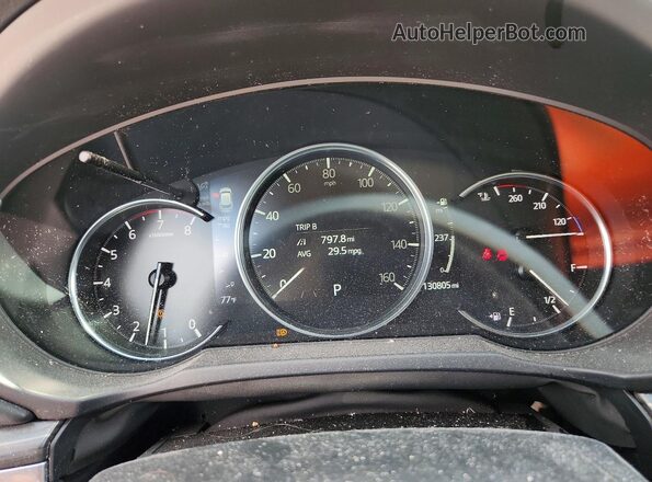 JM3KFBDM2M0414166 2021 MAZDA CX-5 Gray ხელსაწყოთა პანელის ხედი