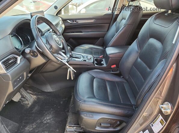 JM3KFBDM2M0427029 2021 MAZDA CX-5 Gray Vista interior delantera