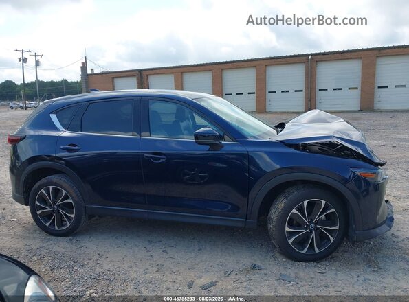JM3KFBDM2N1605968 2022 MAZDA CX-5 Blue უკანა სალონის ხედი