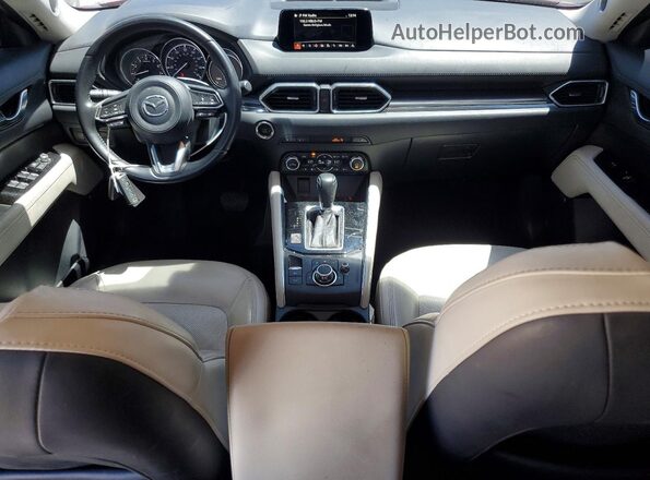 JM3KFBDM3J0326125 2018 MAZDA CX-5 Red Вид панелі приладів