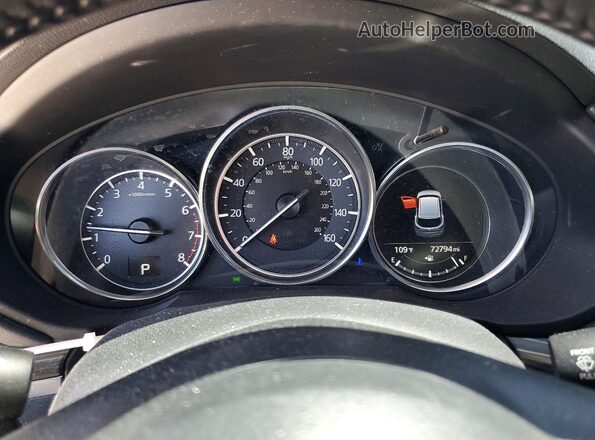 JM3KFBDM3J0326125 2018 MAZDA CX-5 Red Вид щитка приладів