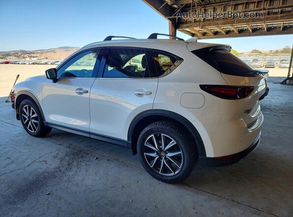 JM3KFBDM3J0332958 2018 MAZDA CX-5 Белый Задняя левая четверть