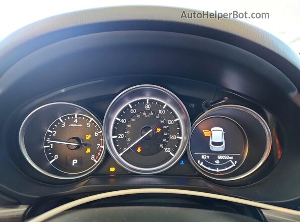 JM3KFBDM3J0332958 2018 MAZDA CX-5 Белый Вид щитка приборов