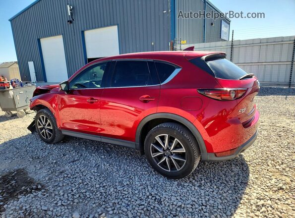 JM3KFBDM3J0374014 2018 MAZDA CX-5 Red უკანა მარცხენა