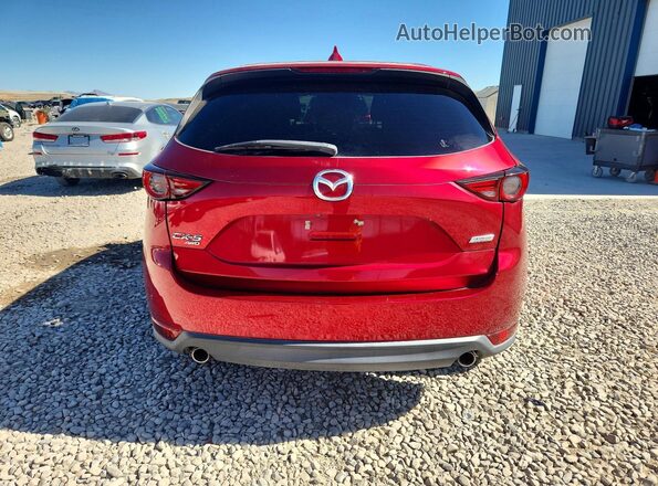 JM3KFBDM3J0374014 2018 MAZDA CX-5 Red უკანა ხედი