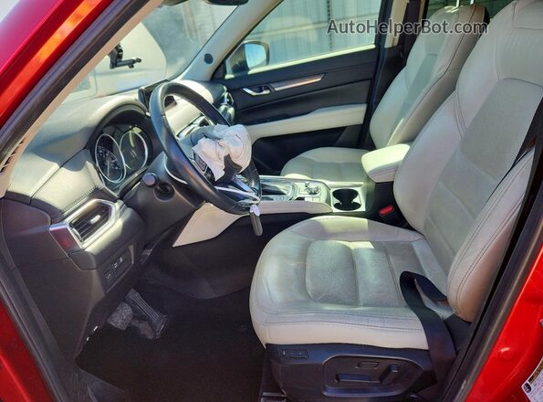 JM3KFBDM3J0374014 2018 MAZDA CX-5 Red წინა სალონის ხედი