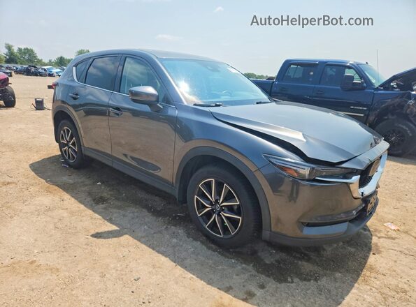 JM3KFBDM3J0421283 2018 MAZDA CX-5 Серый Передняя правая четверть