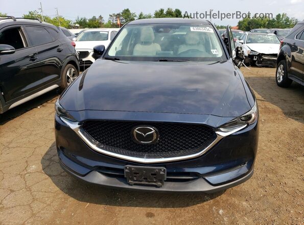 JM3KFBDM3J0434860 2018 MAZDA CX-5 Blue Դիմացի տեսք