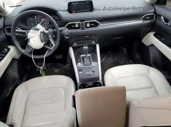 JM3KFBDM3K1600239 2019 MAZDA CX-5 White Առջևի վահանակի տեսք