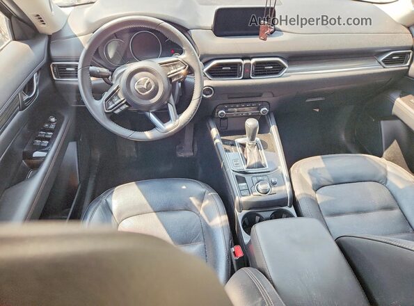 JM3KFBDM3L0863709 2020 MAZDA CX-5 Blue Dashboard view
