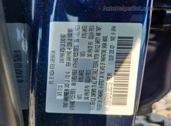 JM3KFBDM3L0863709 2020 MAZDA CX-5 Blue VIN sticker view