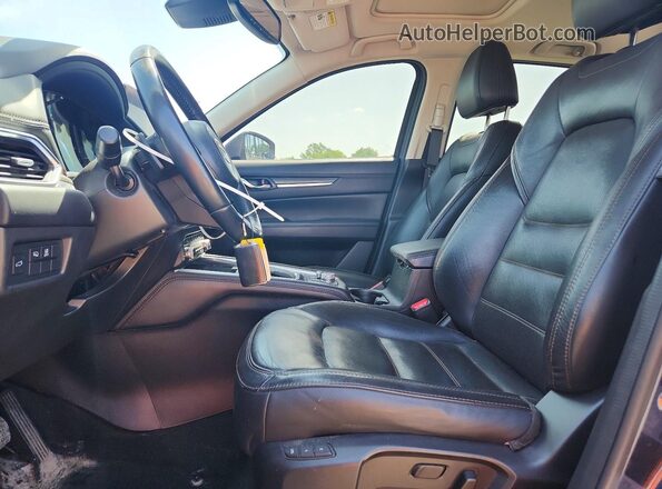 JM3KFBDM3M1423534 2021 MAZDA CX-5 Blue Widok wnętrza z przodu