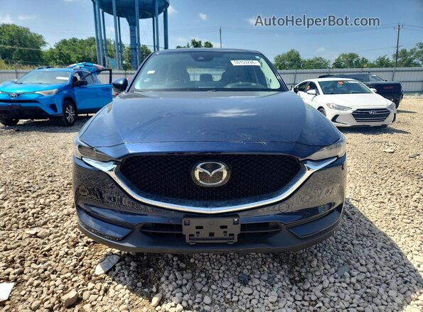 JM3KFBDM3M1423534 2021 MAZDA CX-5 Blue Widok z przodu