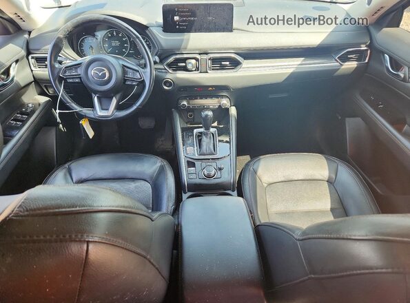 JM3KFBDM3M1423534 2021 MAZDA CX-5 Blue Widok deski rozdzielczej