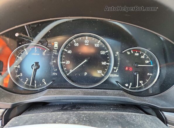 JM3KFBDM3P0246123 2023 MAZDA CX-5 Blue ხელსაწყოთა პანელის ხედი