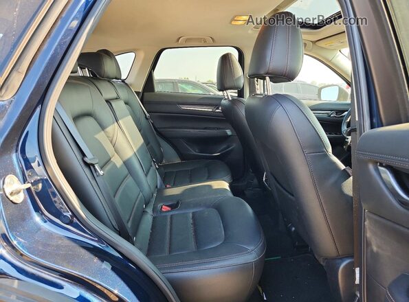 JM3KFBDM3P0246123 2023 MAZDA CX-5 Blue უკანა სავარძლების ხედი
