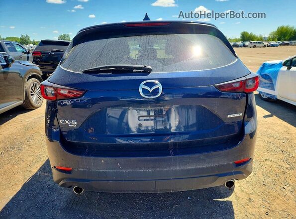 JM3KFBDM3P0260040 2023 MAZDA CX-5 Blue Widok z tyłu