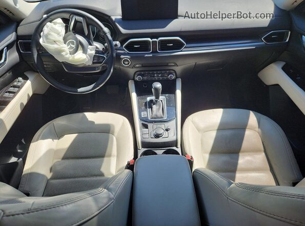 JM3KFBDM3P0260040 2023 MAZDA CX-5 Blue Widok deski rozdzielczej