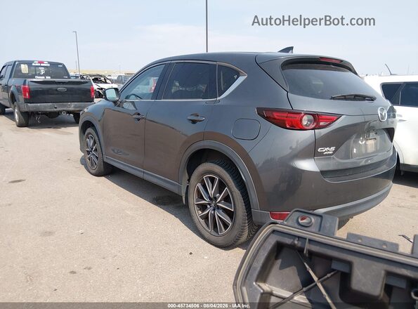 JM3KFBDM4J0330555 2018 MAZDA CX-5 Серый Задняя левая четверть