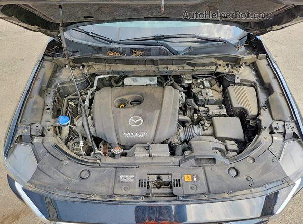JM3KFBDM4J0373535 2018 MAZDA CX-5 Black Vista del compartimento del motor