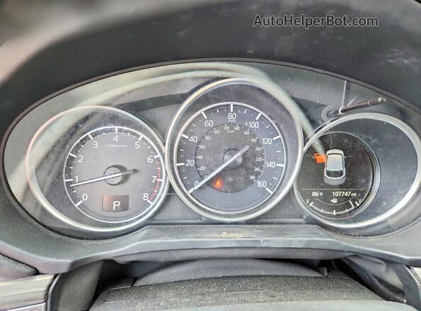 JM3KFBDM4J0373535 2018 MAZDA CX-5 Black Vista del cuadro de instrumentos
