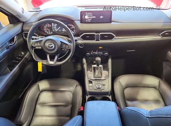 JM3KFBDM4M1371573 2021 MAZDA CX-5 Red Առջևի վահանակի տեսք