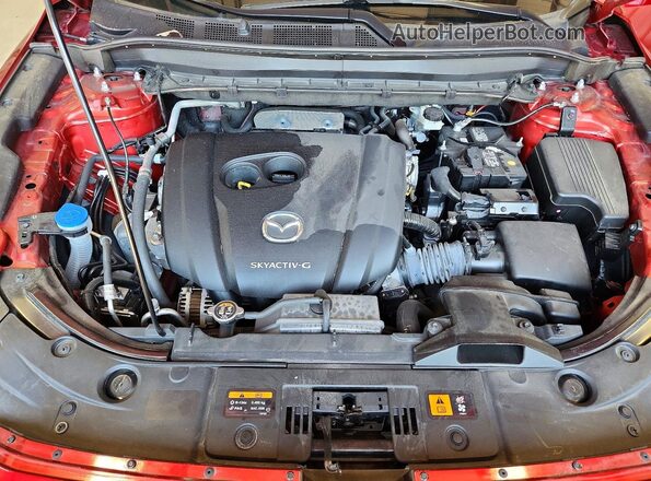 JM3KFBDM4M1371573 2021 MAZDA CX-5 Red Շարժիչի բաժամունքի տեսք