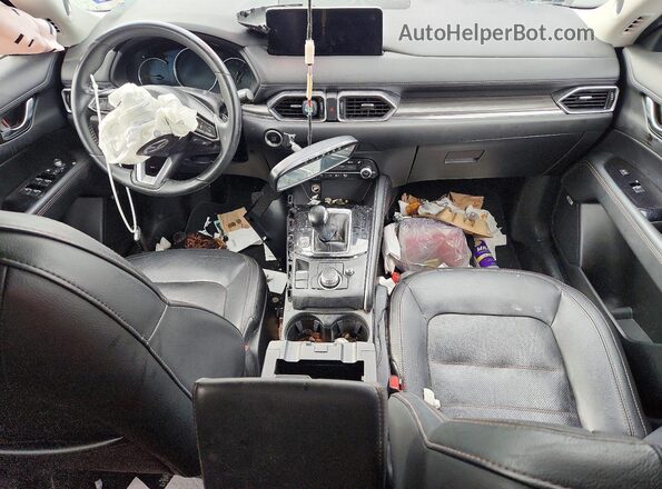 JM3KFBDM4P0189804 2023 MAZDA CX-5 Gray Dashboard view