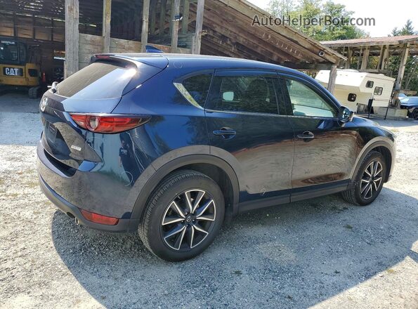 JM3KFBDM5J0351253 2018 MAZDA CX-5 Blue Trasero derecho