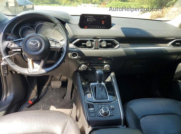 JM3KFBDM5J0351253 2018 MAZDA CX-5 Blue Vista del salpicadero