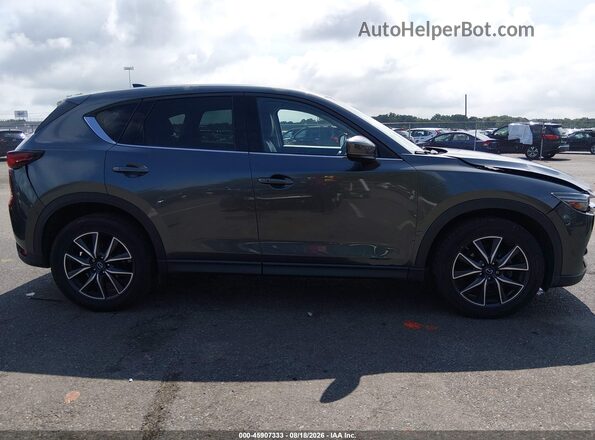 JM3KFBDM5J0363385 2018 MAZDA CX-5 Gray Rear interior view