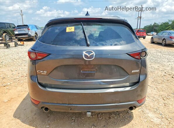 JM3KFBDM5J1413227 2018 MAZDA CX-5 Charcoal Հետևի տեսք