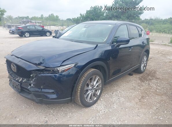 JM3KFBDM5K1502796 2019 MAZDA CX-5 Dark Blue წინა მარცხენა ხედი სამი მეოთხედიდან