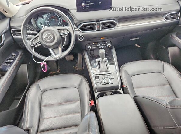 JM3KFBDM5M0341942 2021 MAZDA CX-5 Красный Вид панели приборов