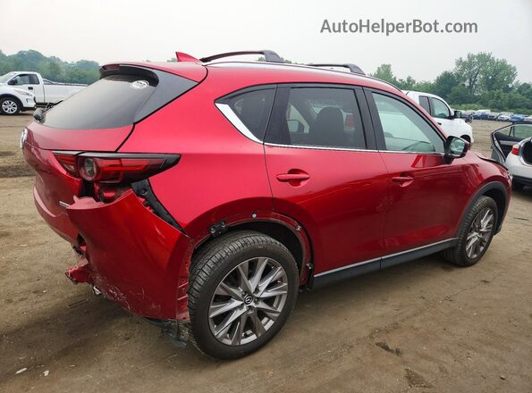 JM3KFBDM5M0341942 2021 MAZDA CX-5 Красный Задняя правая четверть