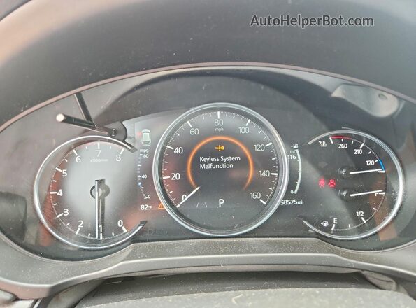 JM3KFBDM5M0341942 2021 MAZDA CX-5 Красный Вид щитка приборов