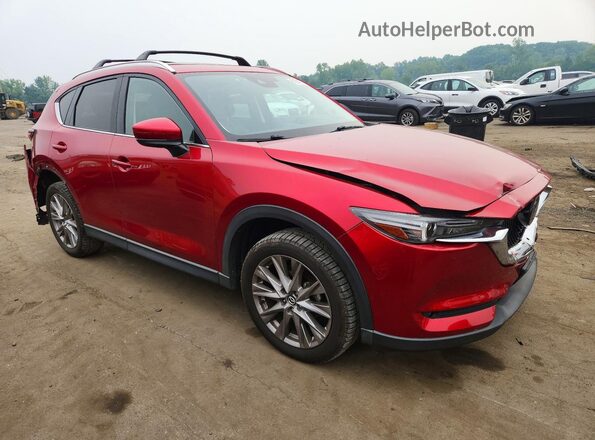 JM3KFBDM5M0341942 2021 MAZDA CX-5 Красный Передняя правая четверть