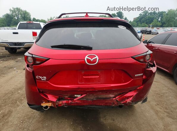 JM3KFBDM5M0341942 2021 MAZDA CX-5 Красный Вид сзади