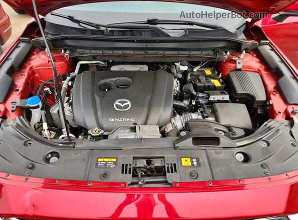 JM3KFBDM5M0341942 2021 MAZDA CX-5 Красный Вид подкапотного пространства