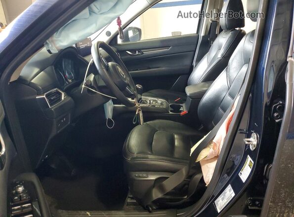 JM3KFBDM5M1341577 2021 MAZDA CX-5 Blue Widok wnętrza z przodu