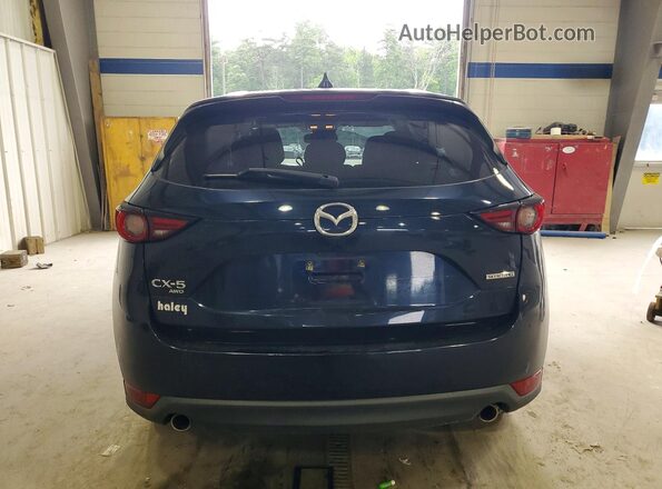 JM3KFBDM5M1341577 2021 MAZDA CX-5 Blue Widok z tyłu