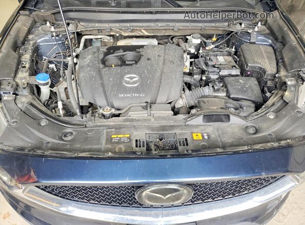 JM3KFBDM5M1341577 2021 MAZDA CX-5 Blue Widok komory silnika