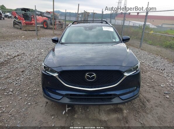 JM3KFBDM5M1409859 2021 MAZDA CX-5 Blue Instrument cluster view