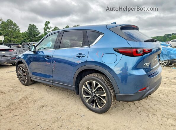 JM3KFBDM5N1568124 2022 MAZDA CX-5 Blue Rear left